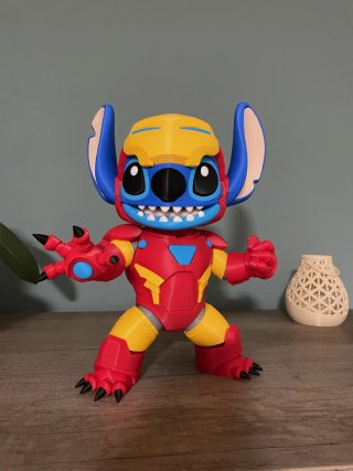 Figura Stitch Iron Man 30cm