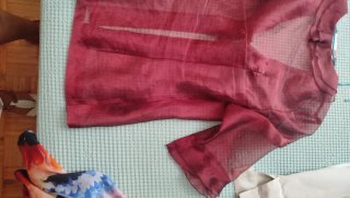 Blusa transparente mujer talla 40