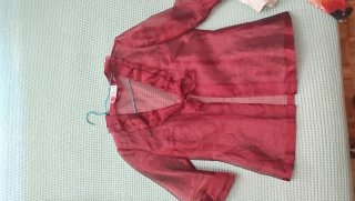 Blusa transparente mujer talla 40