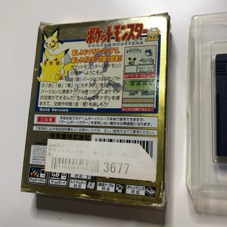 Pokemon Oro Game Boy Color Japon