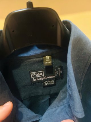 Camicia Polo Ralph Lauren Uomo Blu