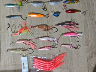 Lotes de pesca para embarcación
