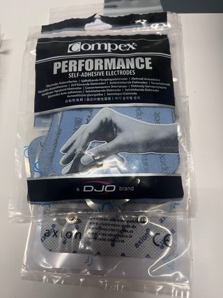 Compex SP 4.0 Electroestimulador + lapiz + parches