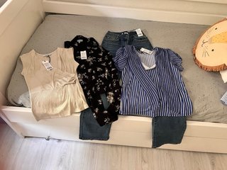 Conjunto Morgan: 3 blusas y 1 pantalón