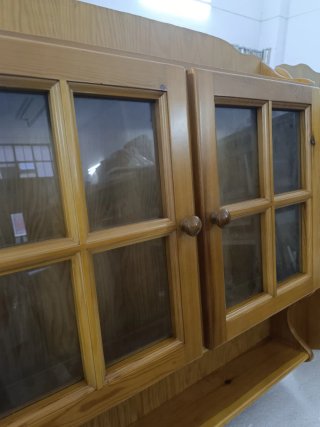 Mueble cocina y especiero madera maciza