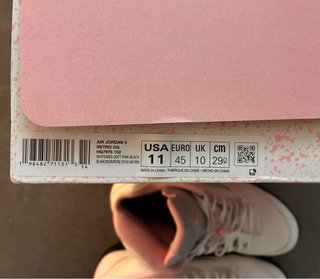 Jordan 5 Soft Pink Talla 45
