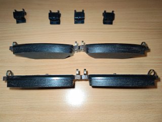 Kit Pastillas Freno Traseras Mercedes Clase A / B
