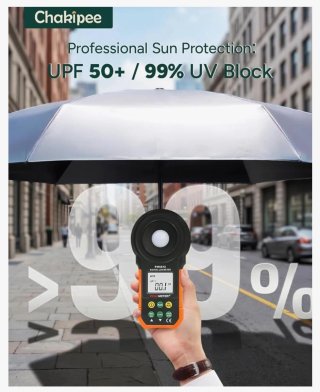 Paraguas Plegable Protección UV UPF 50+