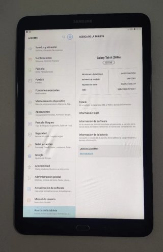 Tablet Samsung Galaxy A6 32GB (admite Micro sim)