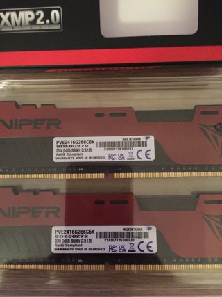 RAM Patriot Viper DDR4 16GB 2666MHz