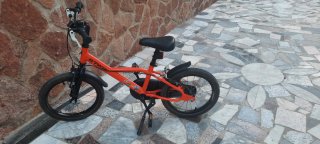 Bicicleta infantil B'TWIN naranja