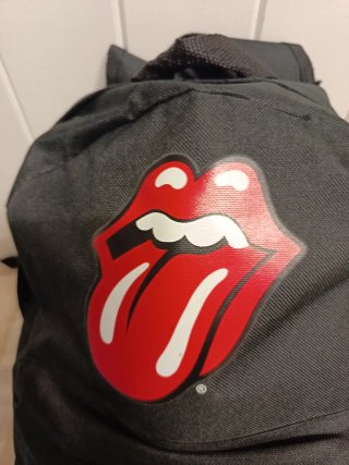 Mochila The Rolling Stones Logo Lengua Negra