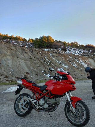 Ducati Multistrada 1000 DS Roja 2004 embrague seco