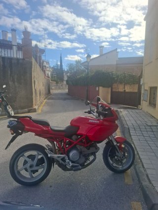 Ducati Multistrada 1000 DS Roja 2004 embrague seco