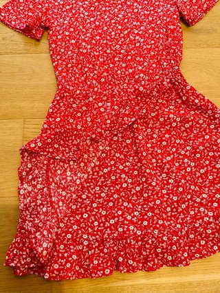 Vestido floral Tommy Hilfiger talla XS