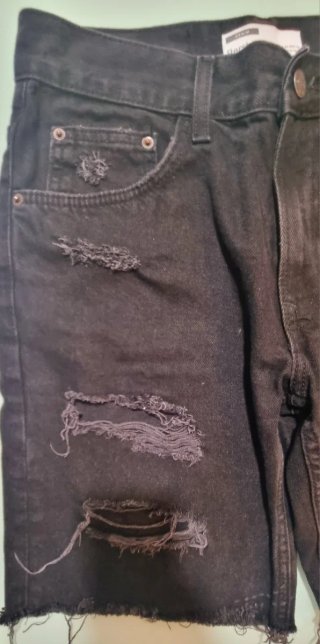 Lote 2 Pantalones Cortos Rotos