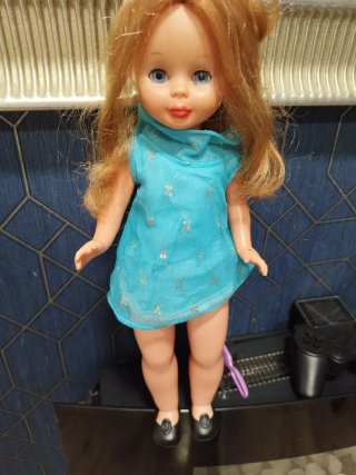 Muñeca Nancy Vestido Azul