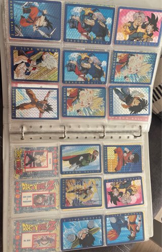 Cartas Dragon Ball Z Colección