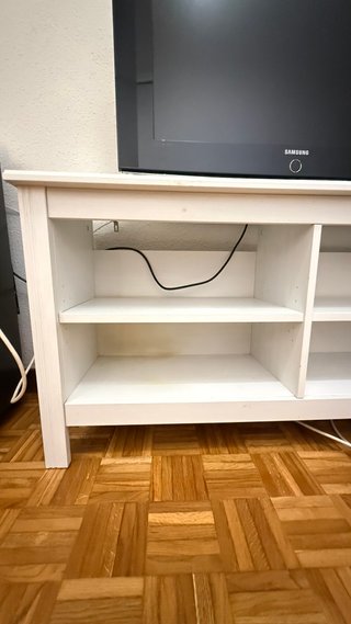 Mueble TV blanca