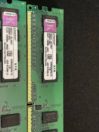 4x Kingston DDR2 RAM 1GB