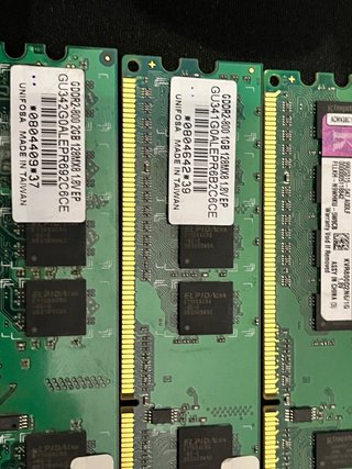 4x Kingston DDR2 RAM 1GB