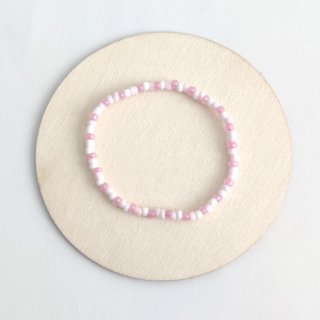 Pulsera y tobillera de cuentas