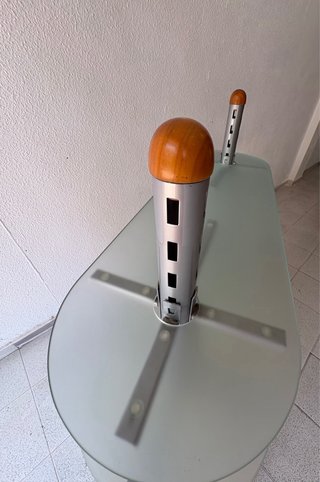 Góndola Expositora comercial 3 baldas de Cristal
