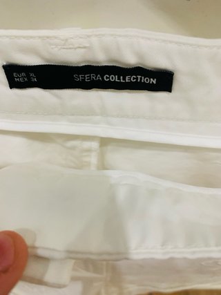 Pantalones cortos blancos bordados