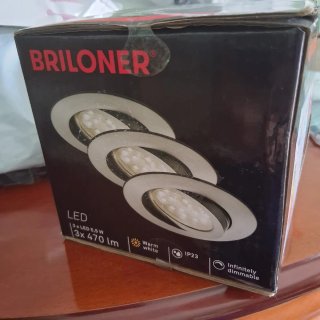 Focos LED Empotrables Briloner