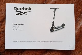 SÉ VENDE PATINETE ELÉCTRICO REEBOK URBAN 500W.