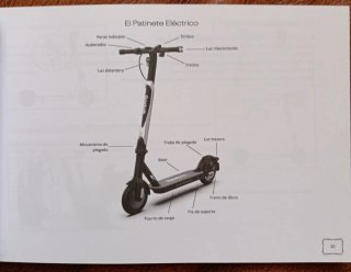 SÉ VENDE PATINETE ELÉCTRICO REEBOK URBAN 500W.
