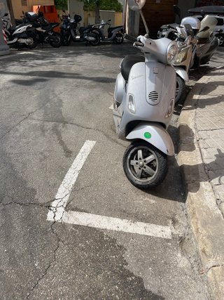 Piaggio Vespa LX50 4T Plata