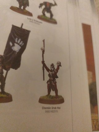 Chaman Uruk-hai Warhammer LOTR