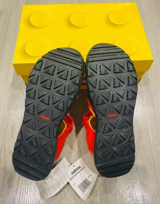 Sandalias Adidas x LEGO Rojas Amarillas T 38 Nueva