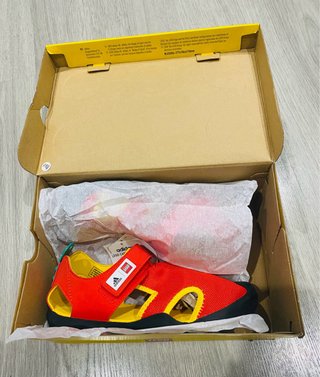 Sandalias Adidas x LEGO Rojas Amarillas T 38 Nueva