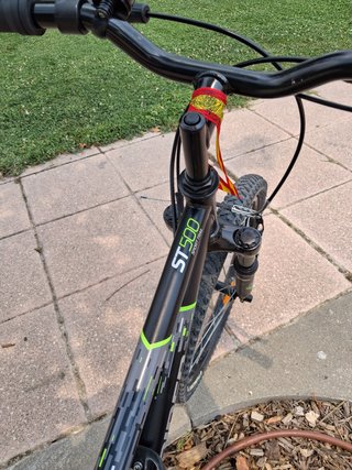 Bicicleta Rockrider MTB Negra 6-9 años