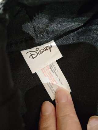 Mochila negra con Mickey Mouse