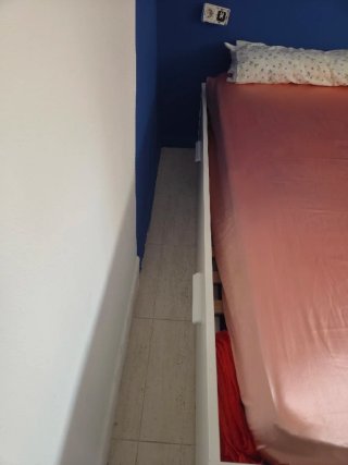 Cama IKEA BRIMNES 190x200 + Somier + 4 cajones