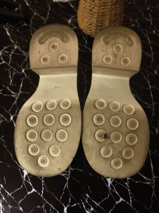 Zapatos de plataforma blancos