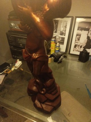 Lámpara Vintage Figura Ángel