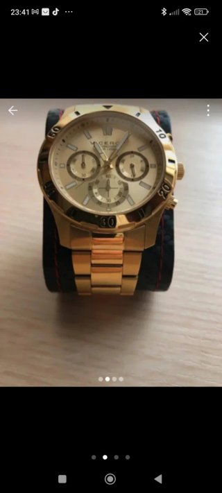 Reloj Viceroy Dorado 43mm Nuevo