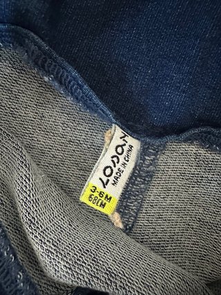 Peto vaquero bebé Losan 3-6 meses
