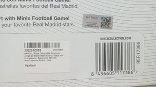 Minix Real Madrid Football Game Figuras