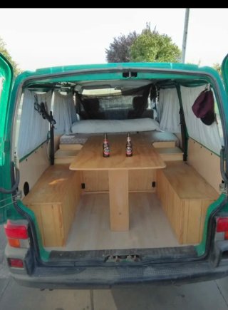 Furgoneta camper volkswagen transporter t4