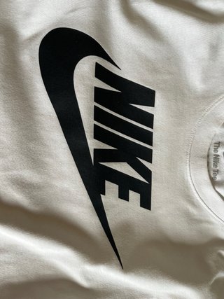 Camiseta Nike Blanca Logo Swoosh