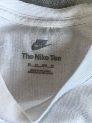 Camiseta Nike Blanca Logo Swoosh