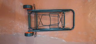 Carro plegable para maletas negro