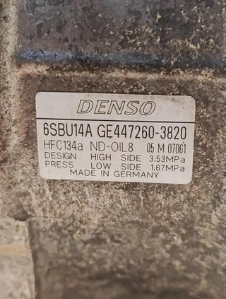 Bmw 257932 ge4472603820 compresor serie 5 lim. f10