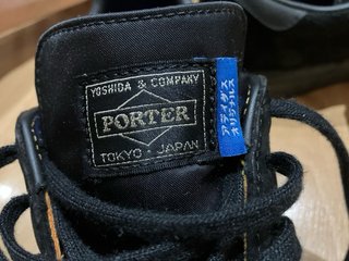 Adidas Campus Porter Negras-Naranja