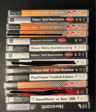 Lote 10 Juegos PSP UMD
